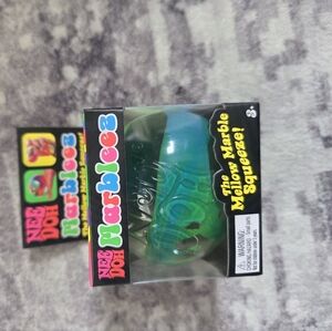 NeeDoh Marbleez Mellow Marble Squeeze - Green/Blue